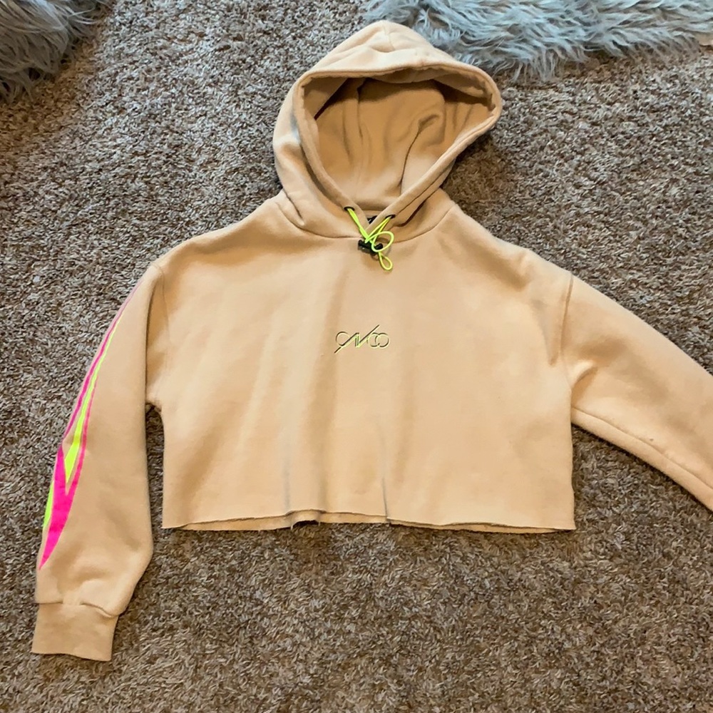 CNCO band world tour cropped hoodie